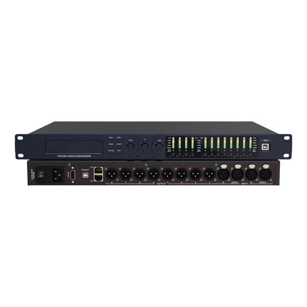 DP408P 4 Input & 8 Output Professional Audio Processor - 翻译中...