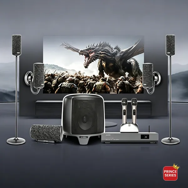 5.1 Channel High-End Home Theater & Karaoke System (Prince Series) - 翻译中...