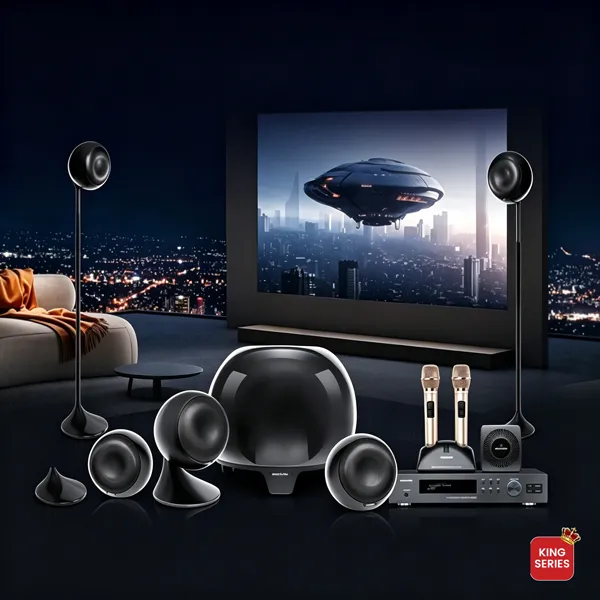 5.1 Channel Premium Home Theater & Karaoke System (King Series) - 翻译中...