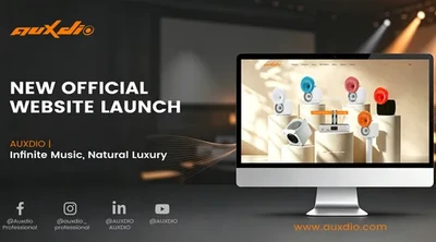 AUXDIO | Launches Redesigned Official Portal to Redefine Immersive Entertainment Sound - 翻译中...